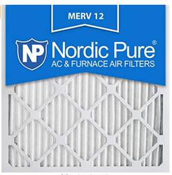 Nordic Pure 16x16x1M12-6 MERV 12 Pleated Air Condition Furnace Filter
